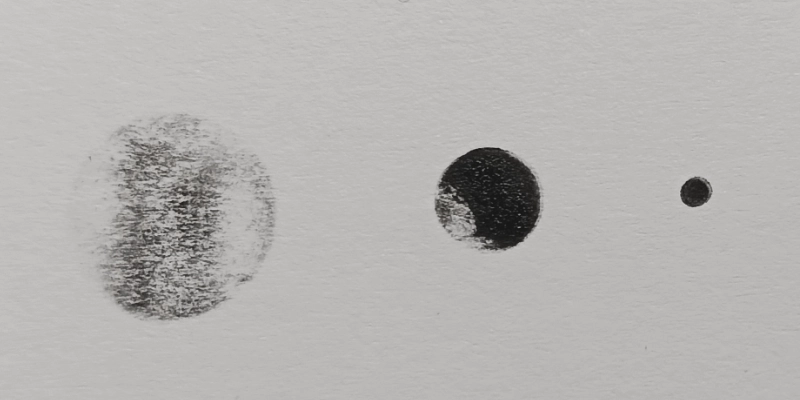 Flessografia con resa di micro punto libero